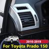 ABS Dashboard Air Vent Trim Cover Outlet Bezel Frame Garnish Molding Surround For Toyota Land Cruiser Prado 150 2010-