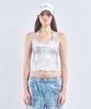 2000Akaibeuseu Halterneck Tank Top (White)