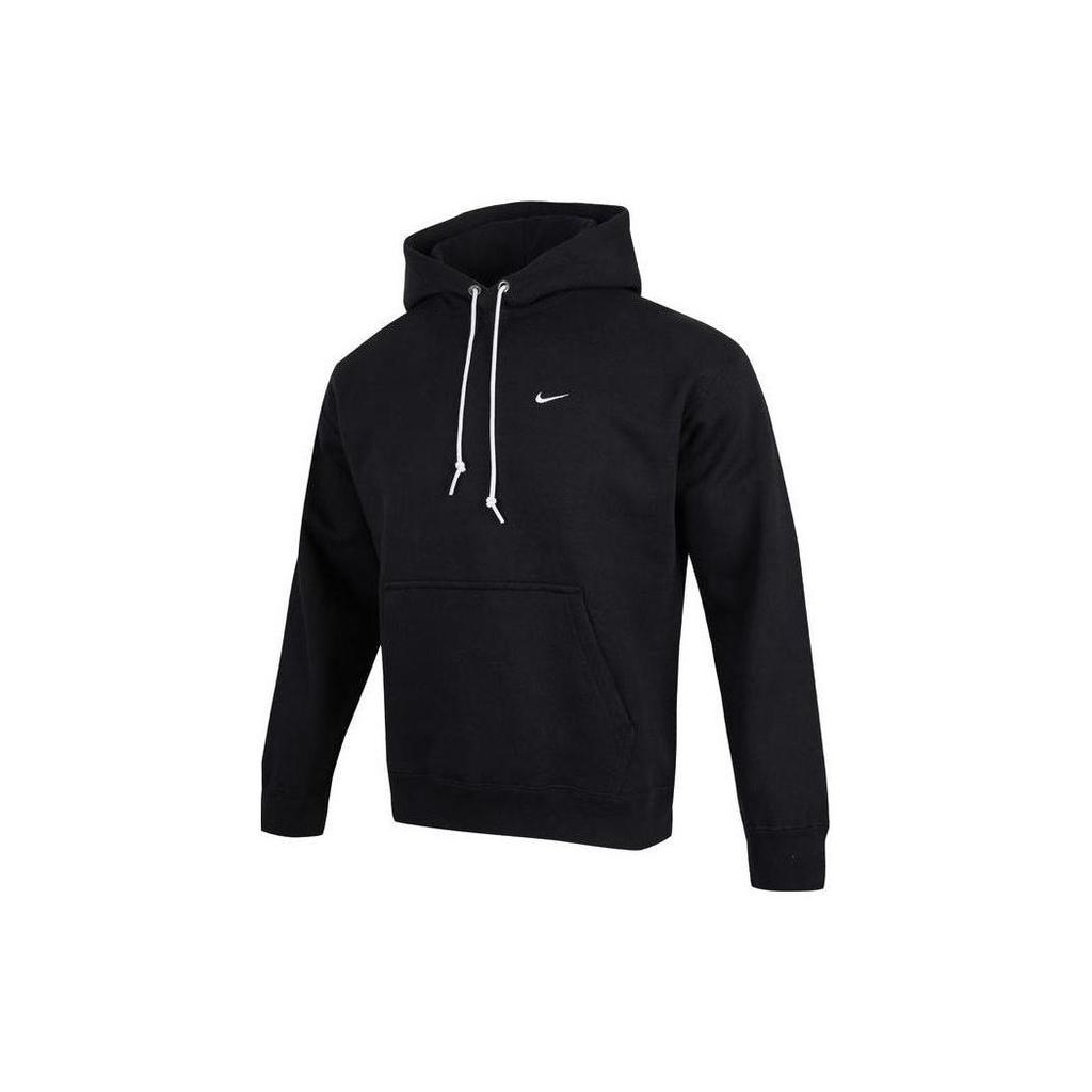 Nike Solo Swoosh-logo drawstring hoodie DX1356-010
