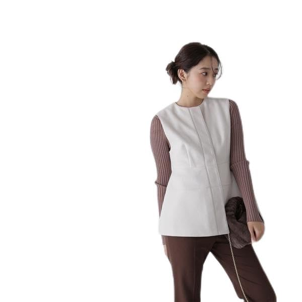 

[Natural Beauty Basic] Нет Серия Компрессионный трикотаж Форм Жилет Женский Молочно-белый