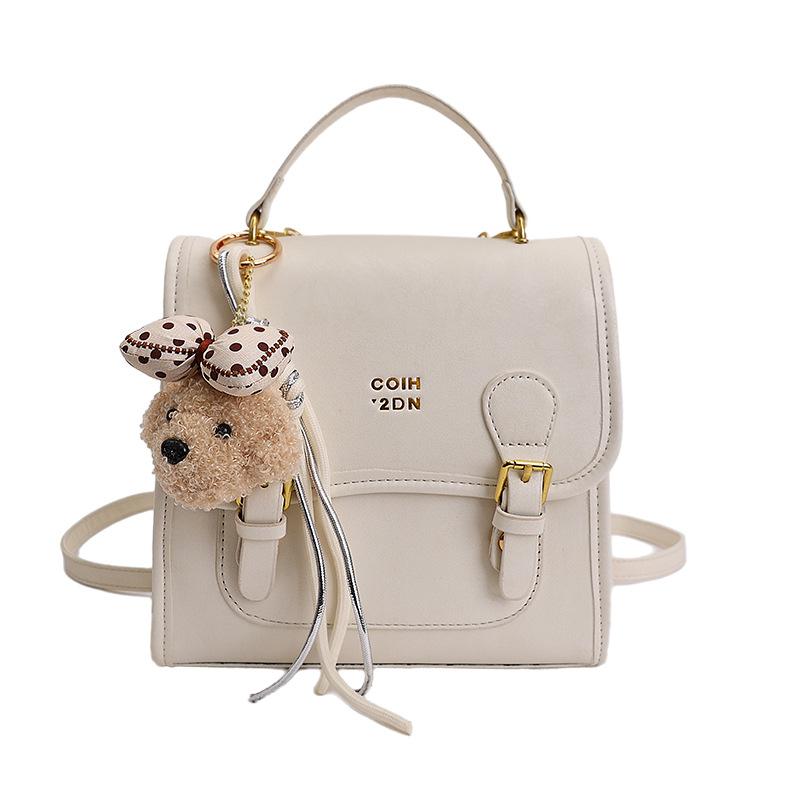 College-style Double-shoulder Bag, Travel-sized Backpack, Fashionable and Relaxed Style Crossbody Bag