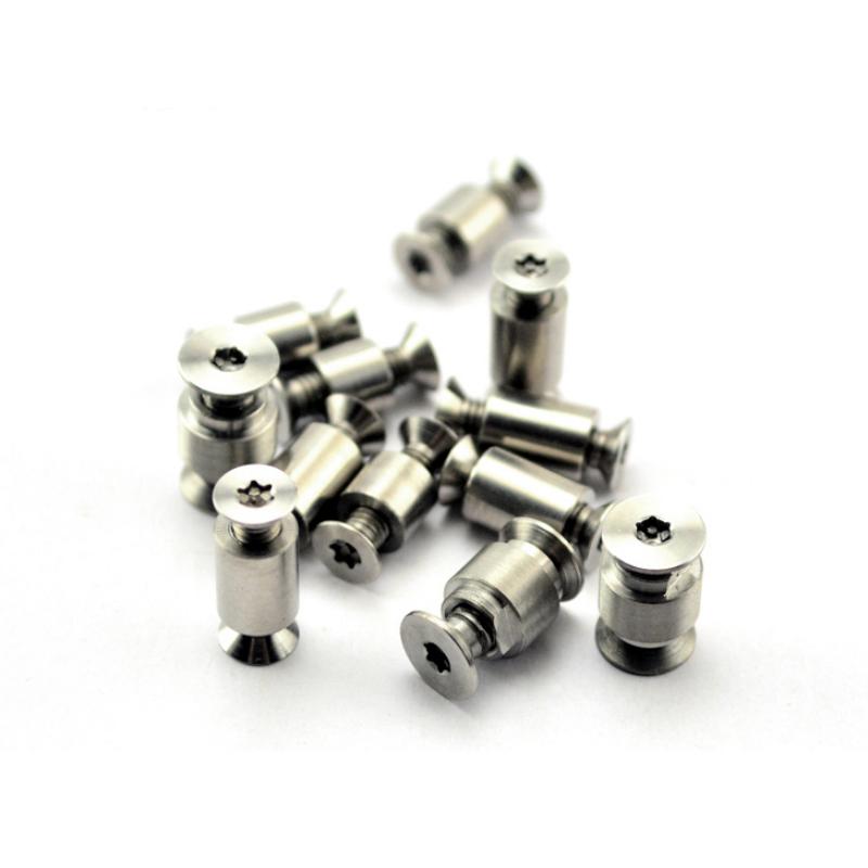 1 Sets Knife Screw Titanium Alloy Screws for  Spyderc C81 Folding Pocket Knife DIY Accessories Repair Parts