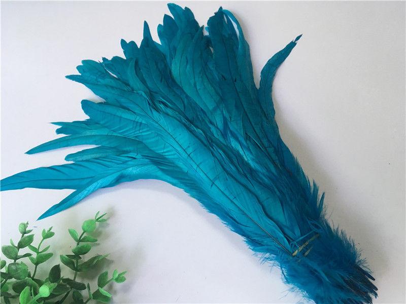 10Pcs/lot Natural Rooster Tail Feathers 25-30CM 10-12" Pheasant Feathers for Crafts Wedding Decoration DIY Clothes Plumas