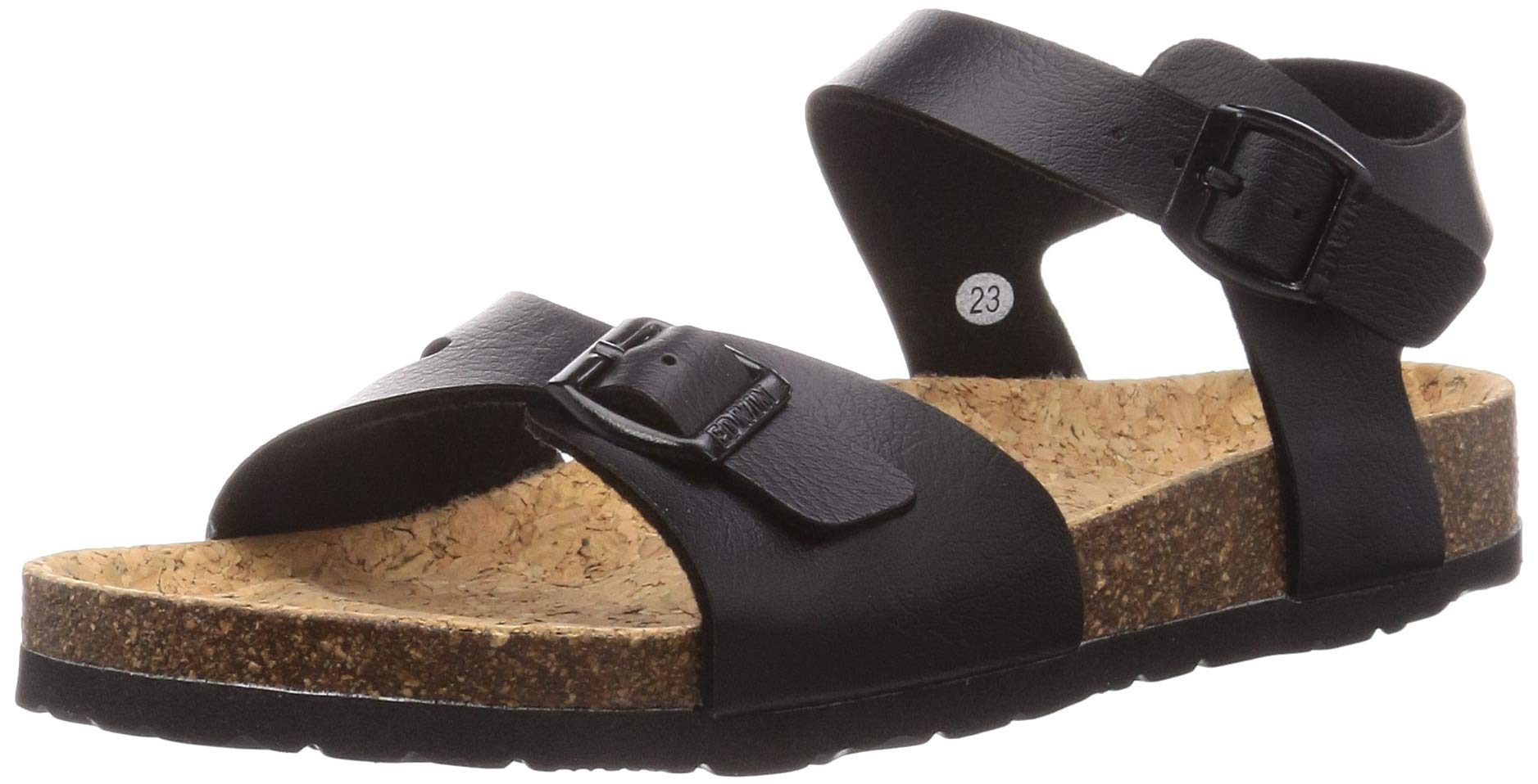 EDWIN Sandals EW9464 Black Size 24cm Women s (9)