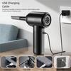 Cordless Air Blower Air Duster with 51000RPM Motor Rechargeable Battery For Electronics Car Home Use  ABS Construction