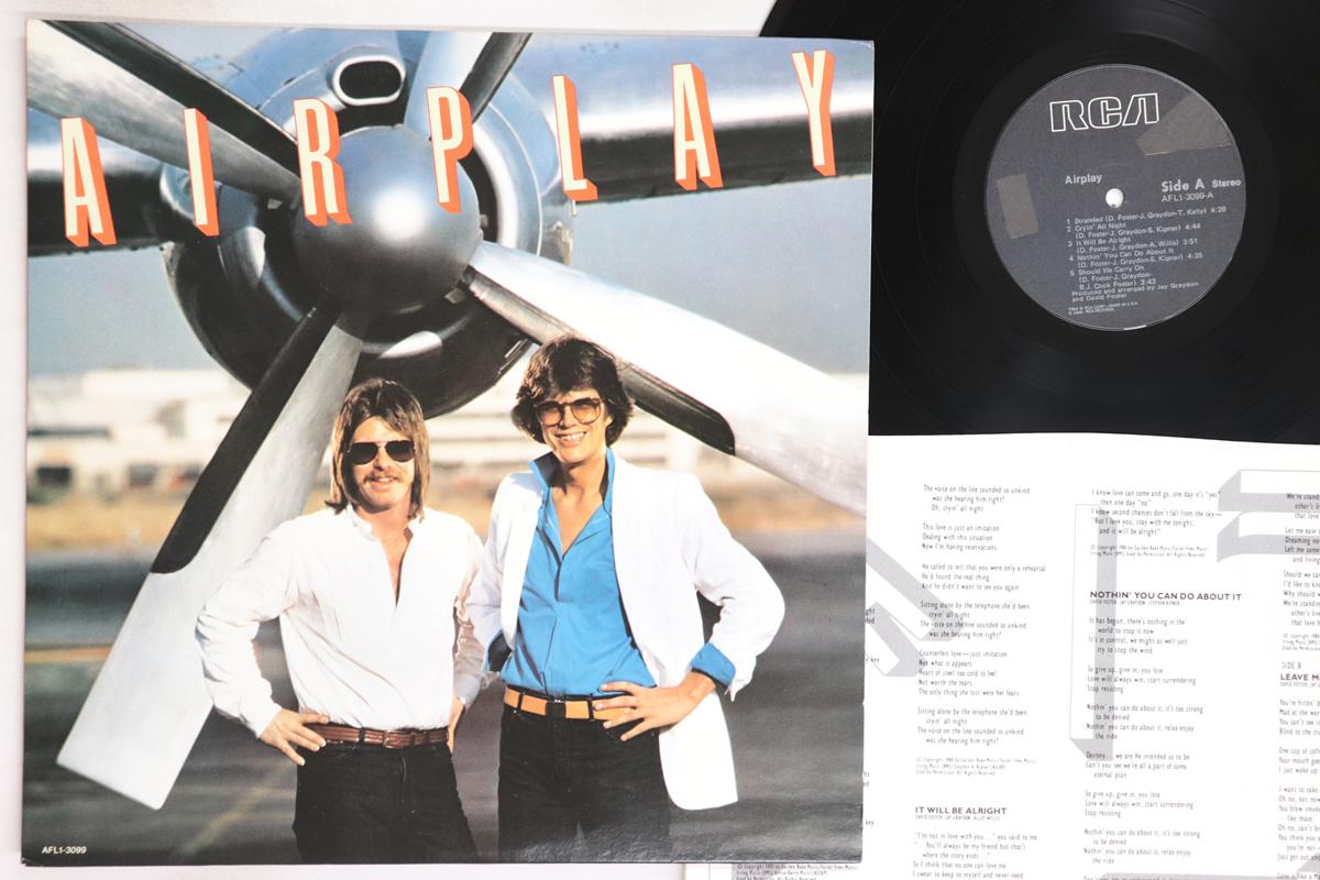 

LP Record AIRPLAY - Airplay AFL13099 RCA 1980 US Rock Used