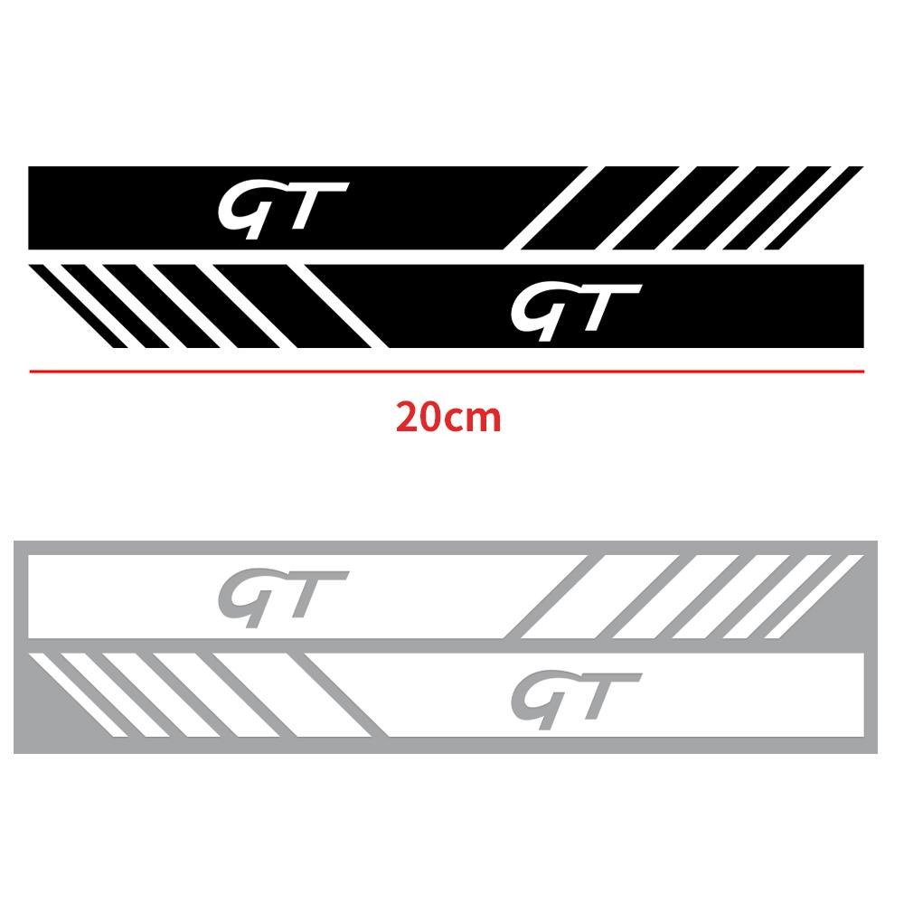 UHNPV1 TFLGX1 2PCS Car Side Rearview Mirror Body Decoration Sticker Decal Styling For Alfa Romeo TZ3 Sportiva Stelvio 147 156 Auto Accessories
