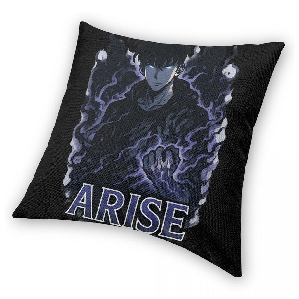 Solo Leveling Shadow Master Pillowcase Soft Polyester Cushion Cover Decoration Pillow Case Cover Home Zipper 45*45cm
