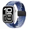 Nylon Strap for Apple Watch 10 46mm 42mm/Ultra 2 49mm 9 8 7 Breathable Watchband iwatch Series 6 5 4 SE 44mm 40mm 45mm 41mm Band