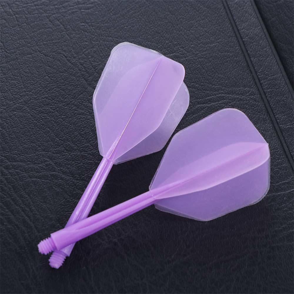 3PCS Dart Leaves 2BA Darts Tail Anti-fall Plastic Shafts Darts Flights Multi-color 6 Colors Dart Flights