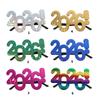 2026 Themed Celebration Glasses With Glittering Numbers Costume Accessory for Party Photos and Decorative Backdrops