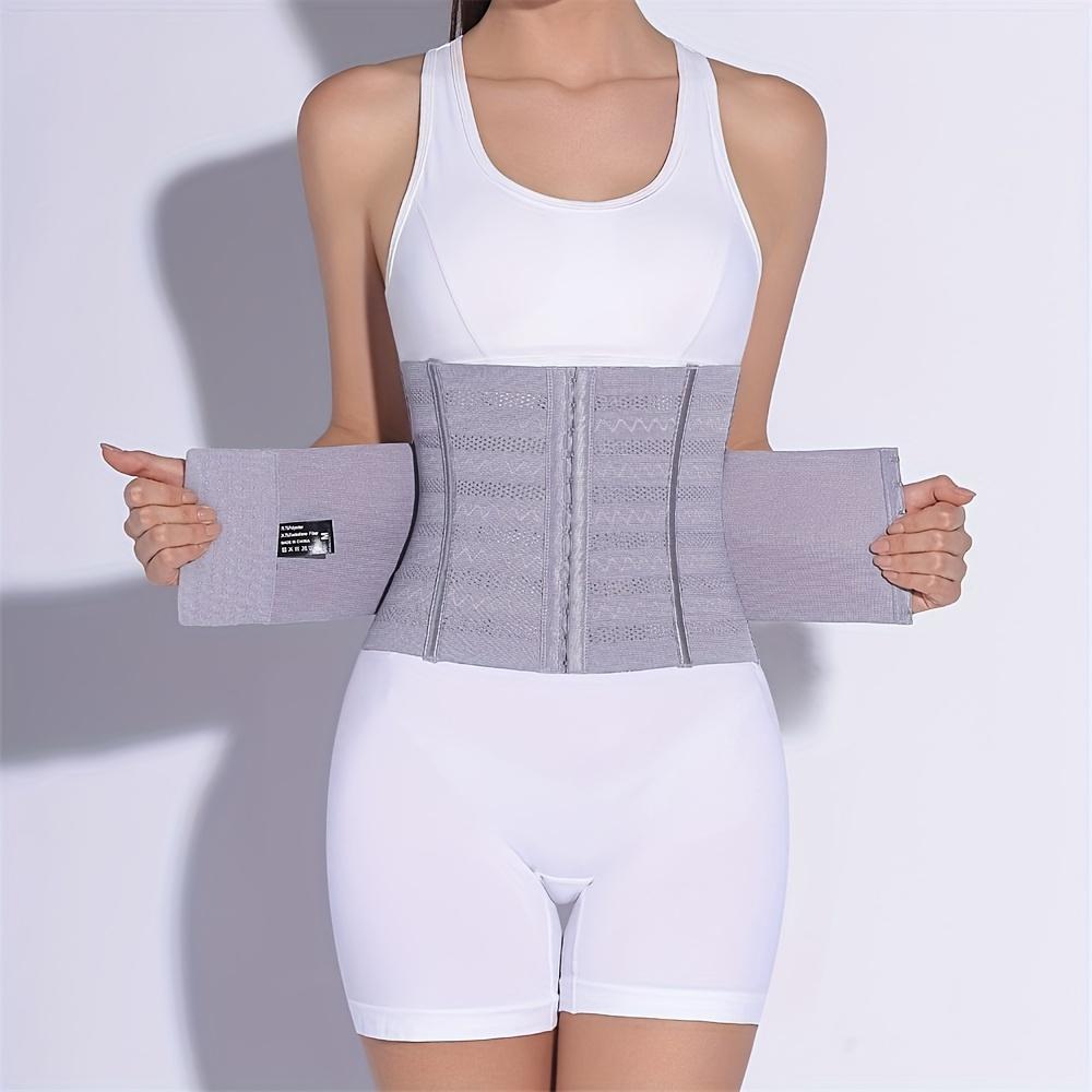 1PC Breathable Adjustable Waist Training Corset, Gym Exercise Posture Support and Abdominal Control Summer Fitness Training and Casual Wear