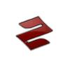 Emblem Badge 4.45cm Sticker for Suzuki Samurai Alto Swift Jimny SX4 S Cross Liana Ignis Car Steering Wheel Center Logo Styling