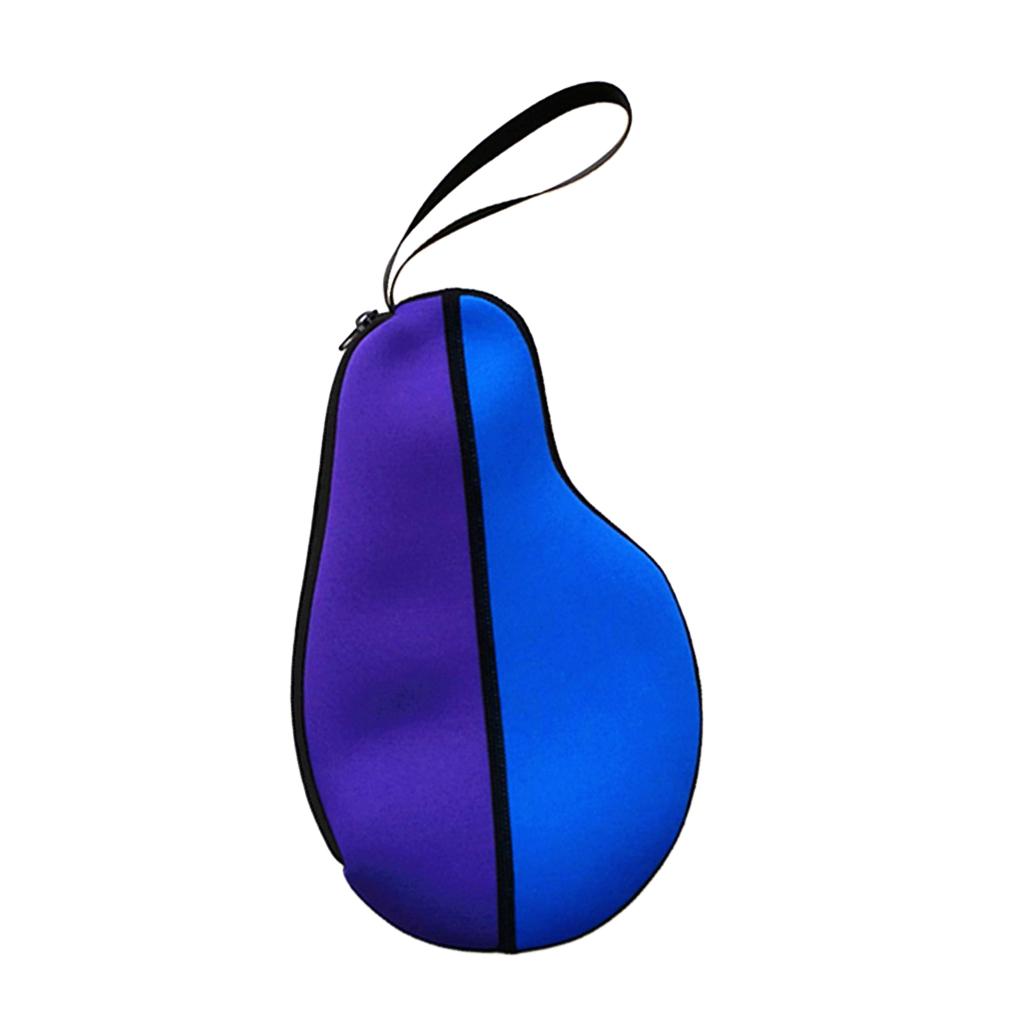 Neoprene Table Tennis Racket Case Pong Paddle Bag Cover Pouch