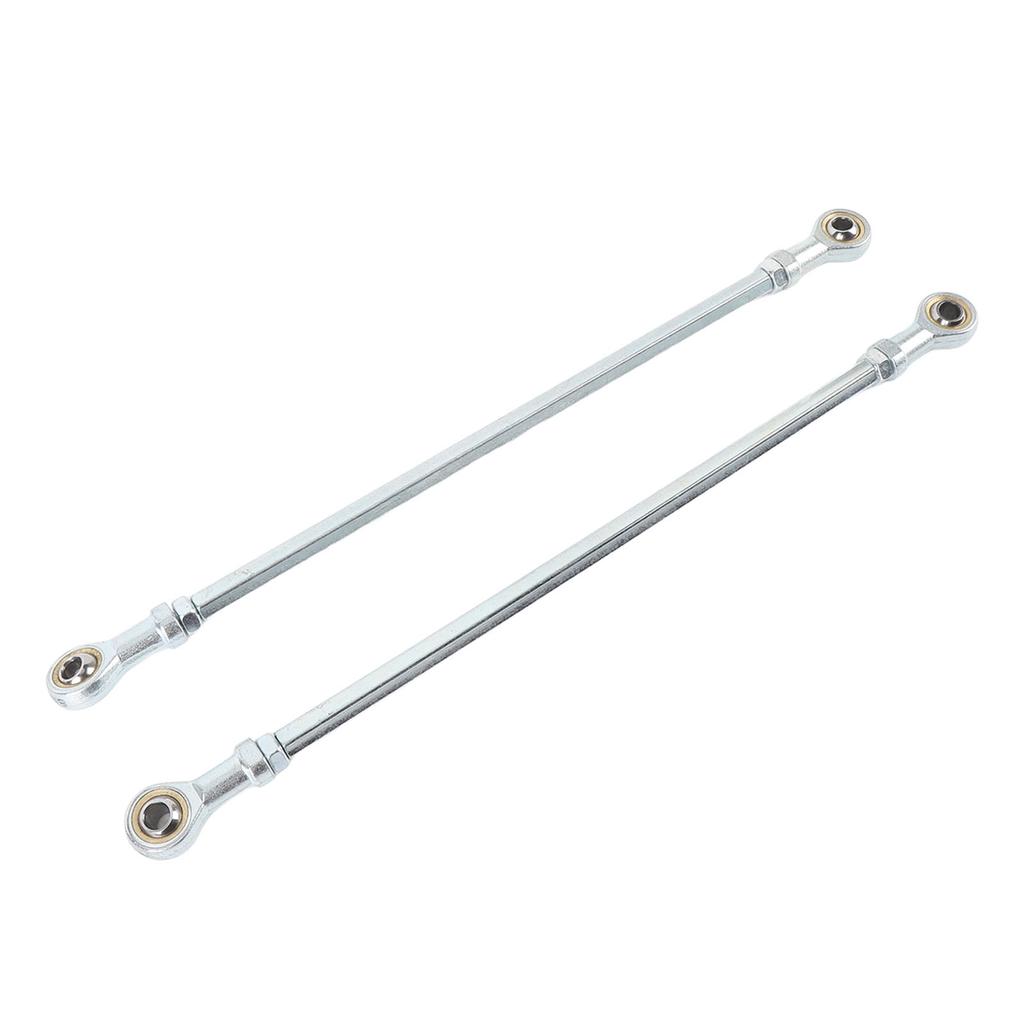 Adjustable Steering Tie Rod Kit with End High Hardness Steel Alloy For Racing Go Kart Fun Cart ATV Quad