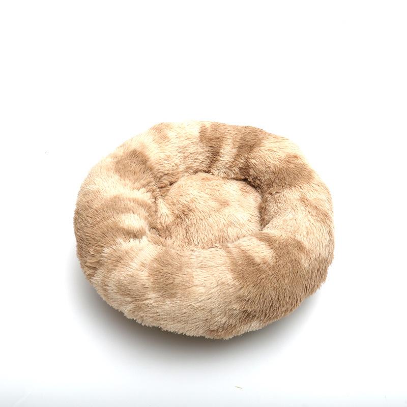 Round Cat Nest Pet Mat Donut Plush Comfortable Pet Mat Pet Bed
