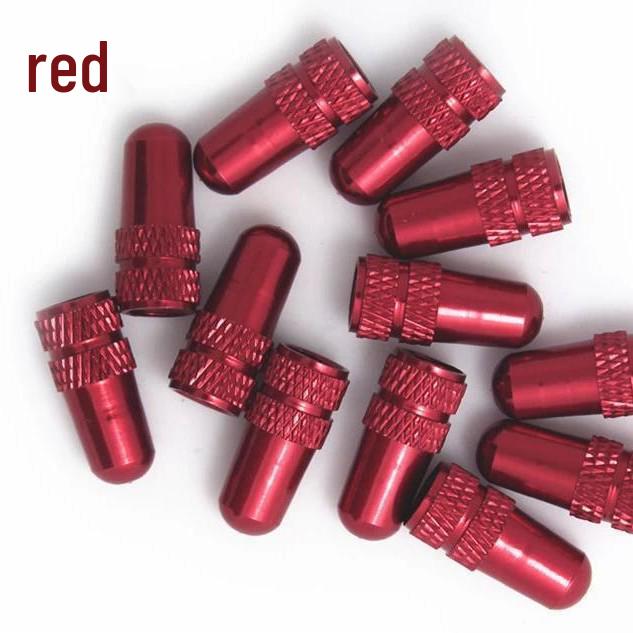 Colorful Aluminum Presta Valve Cap for Bicycles
