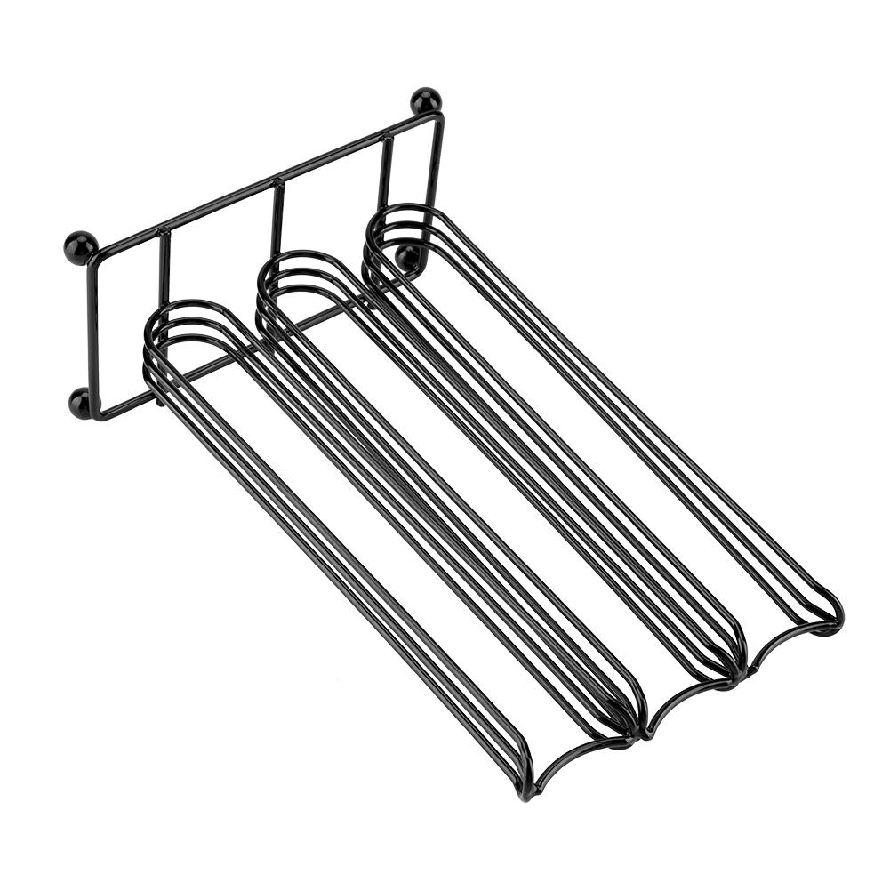 Coffee Capsule Storage Rack, Black   Plated Iron, 42 Capsules, Simple and Elegant Design, Large Capacity, Robust Use with Coffee Capsule Holder,