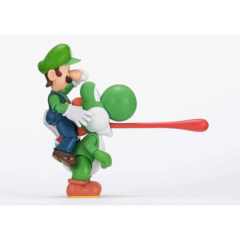 TAMASHII NATIONS S.H. Figuarts Super Mario Yoshi 110mm Painted Action Figure ABS PVC
