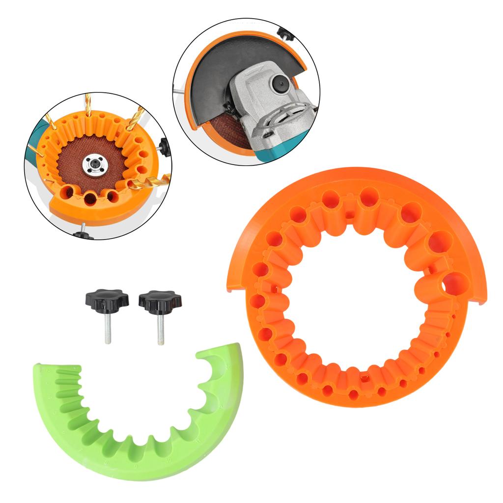 DIY Drill Sharpening Angle Grinder Attachment 2mm To 13mm Compatibility Compact Design Efficient Grinding System