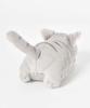 Bleu Bleuet Lying Down Chubby Cat Plush Toy (Black)