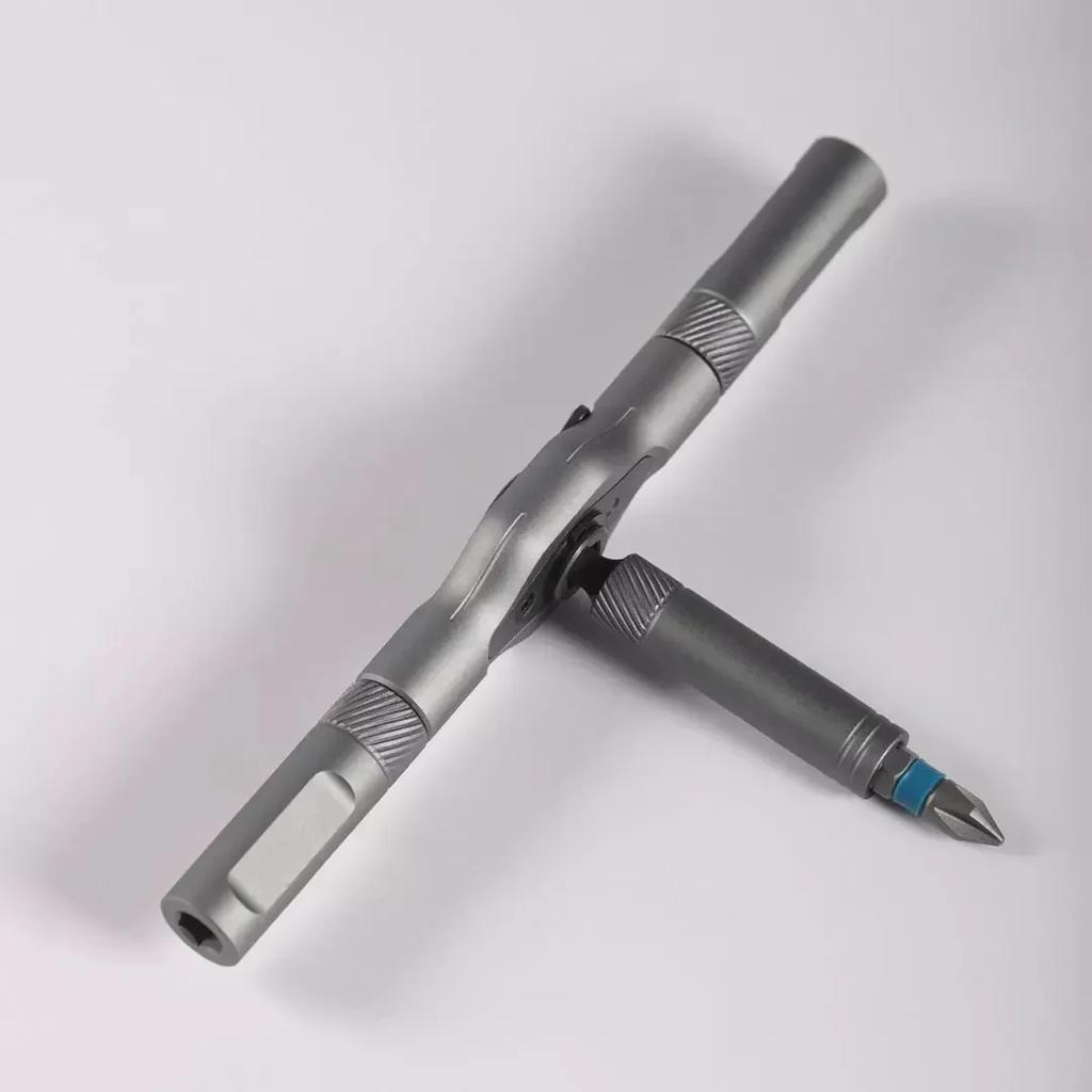 RS1 24-in-1 Ratchet Wrench & Magnetic Bit Screwdriver Set - Durable DIY/Household Repair Tool (Easy To Use)