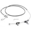 Reliable-Car Gas Accelerator Cable Kick Down Cable Transmission Kickdown Trans C-4 Detent For Ford C4 Mustang F150 Ranchero