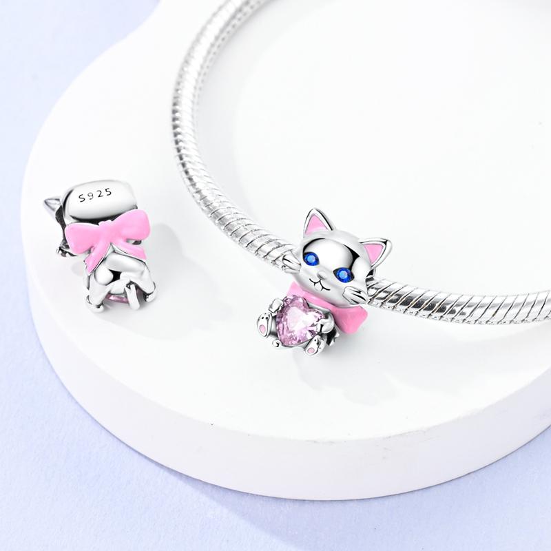 Animal Collection Charm Beads Fit For Charmhub Bracelet Jewelry Making Copper Dog Owl Turtle Monkey Butterfly Charm Beads