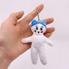 Cute 11cm Card Bubble Star Plush Pendant Toys Cartoon Bubble Keychain Plush Soft Stuffed Doll Toys for Birthday Gifts