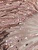 African French Beaded Lace Fabric 2025 High Quality Lace Embroidered Nigerian 3d Sequins Tulle Lace 5 Yards For Sew Party Dress