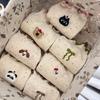 10 Pairs Socks Women's Mid-tube Socks Fungus Edge Autumn Cute Cartoon Ideas Sand Versatile Lace Bow Stockings