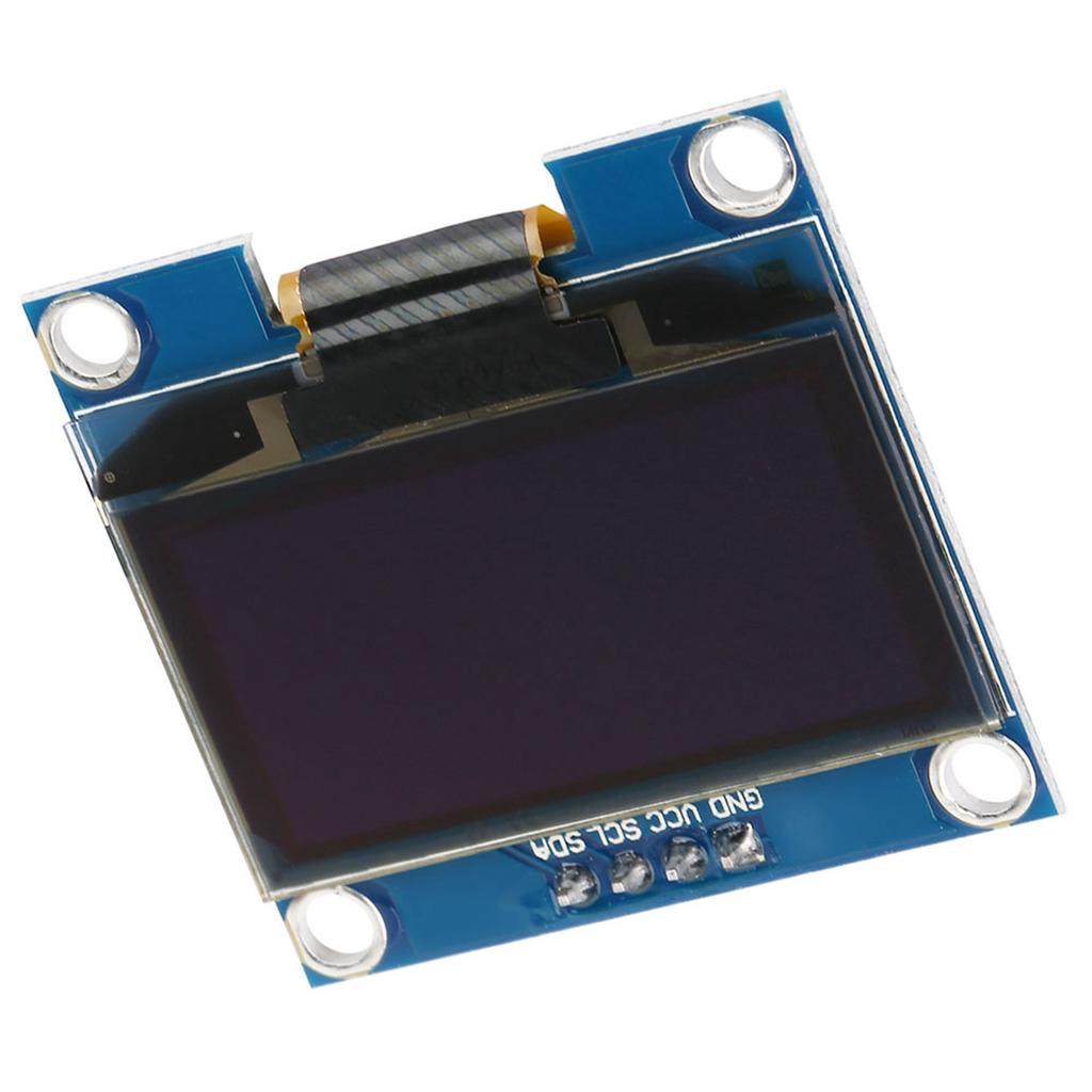 1 stk 1,3 tommers OLED-skjermmodul IIC I2C Communicate 128X64 BlueText Color