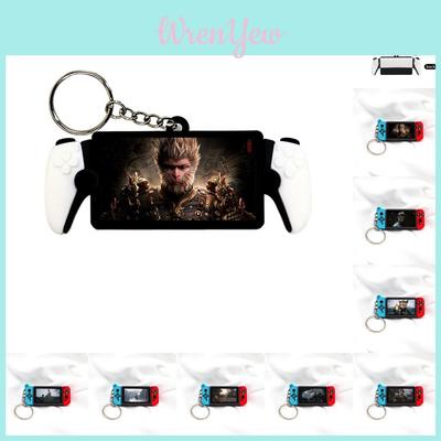 Adorable Black Myth Wukong Gaming Controller Keyring For Nintendo Switch And Ps5 Ideal For Collectors