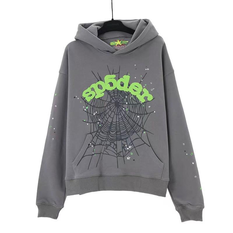 Premium Heavyweight Hooded Sweatshirt With Rhinestone Letter Print Unisex Streetwear Pullover Fall
