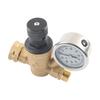Water Pressure Regulator For RV Lead-free Brass Adjustable Reducer Gauge 3/4
