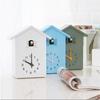 Mearrineser Cuckoo Wall Tabletop Living Cute Wall Bobo Mechanical Clock, Clock, Simulation, Room, Clock, (White)
