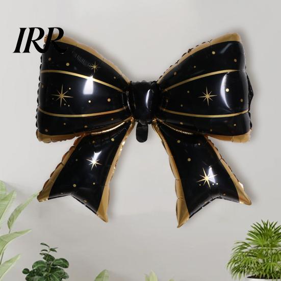 Leak-proof Balloon 29 Inch Giant Bow Large Aluminum Foil Balloons Shaped for Birthday Party Bachelorette Bridal Engagement Wedding Anniversary