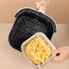 10 Pcs Tin Foil Box Disposable Aluminum Foil Pans with Temperature Lock Insulation Cover for Baking Cakes Pies Casseroles Oven Safe Easy Clean Food