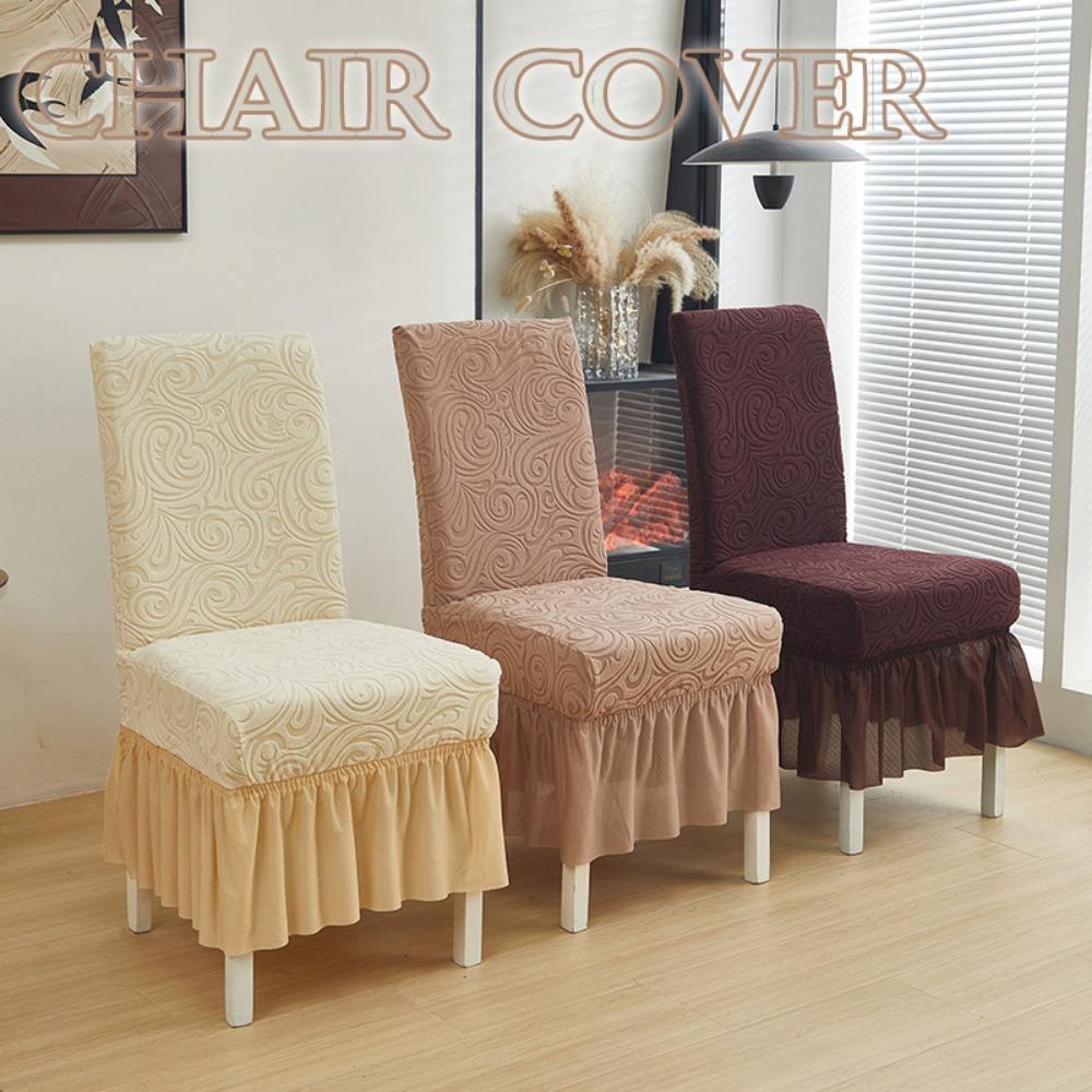 Elastic Chair Cover Thickened One Piece Stretchable Dining Chair Slipcover for Home Hotel All Season