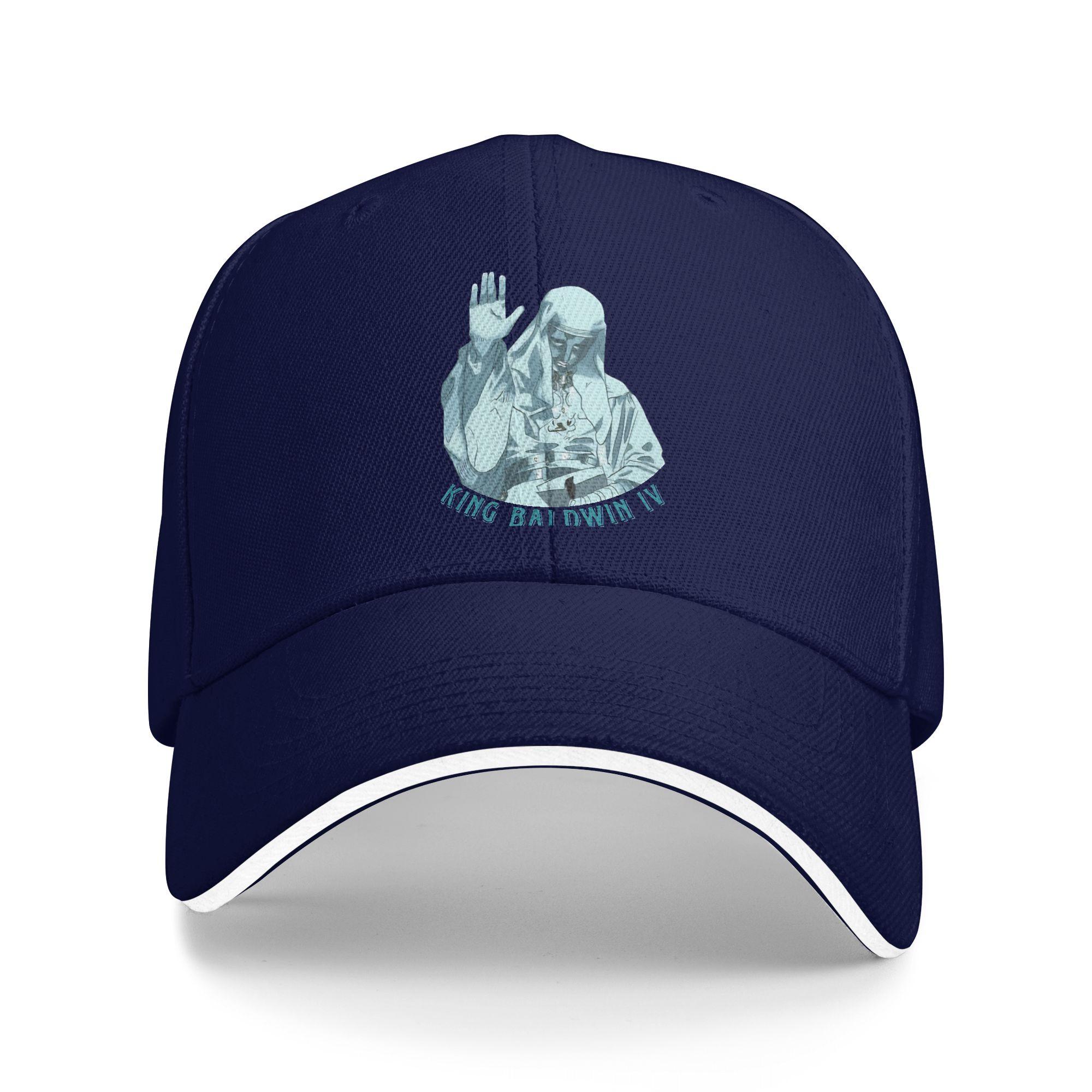 

King Baldwin IV Baseball Cap Casual Female Male Trucker Hat Adjustable Custom DIY Hunting Camping Baseball Caps Birthday Gift One Size
