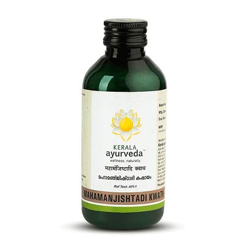 

Kerala Ayurveda Mahamanjishtadi Kwath 200 Ml Herbal Detox Tonic For Skin Wellness And Daily Body Balance