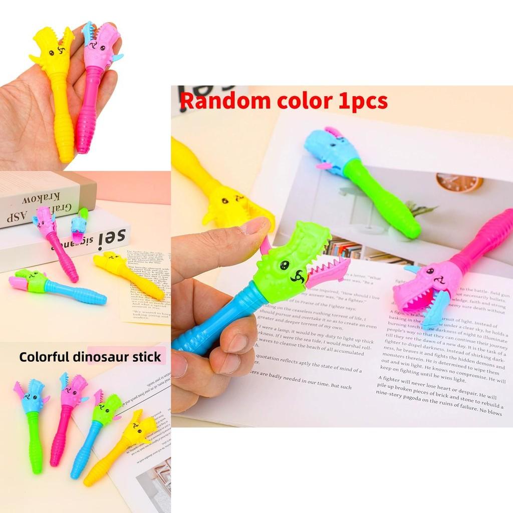 Creative Dinosaur Bite Hand Toy With Plastic Play Set For Childrens Pretend Play Gift