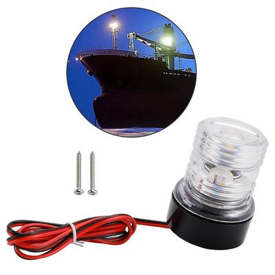 2,7W LED Navigationssignal Leuchte Anker Fahrzeug Runde Lampe Boot Yacht IP66