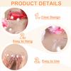 5/6/10/12pcs Clear Plastic Fillable Ornaments Clear Acrylic Ornaments Hanging Balls with164ft Wire DIY Christmas Ornament Decor