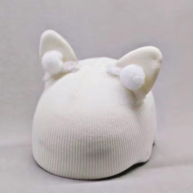 Унисекс Милый Мультяшный Кот Уши Лыжный Шлем Чехол