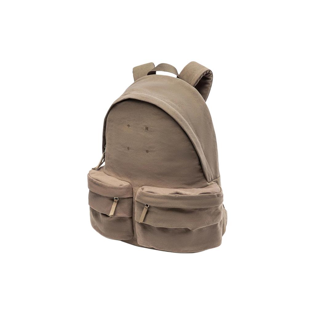 New LiNing Cotton Backpack Unisex Mushroom Umber Color ABSU063-1