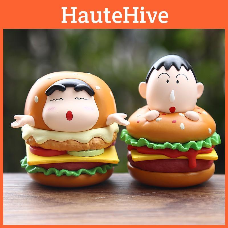 Chan Shin Crayon Character Food Model Toys Cute Cartoon Decoration Tabletop