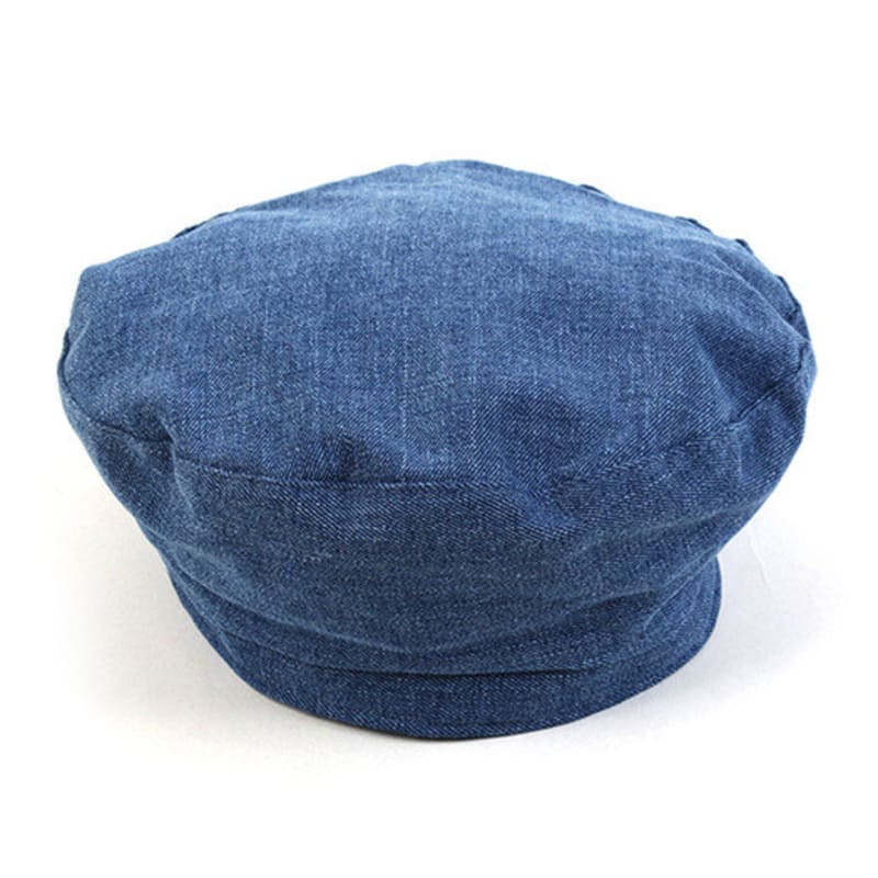 Universal Chemistry Belted Washing Denim Beret Beret