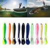 10 Pcs Soft Plastic Fishing Lures Worm Baits Jigging Wobbler Fishing Lures Artificial Swimbaits for Saltwater Fishing