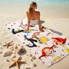 1pc Pippi Longstocking1 Beach Towel, Comfortable and Thick, and Swimming/Bath/Picnic/Camping Towel, Suitable for Seaside Beaches